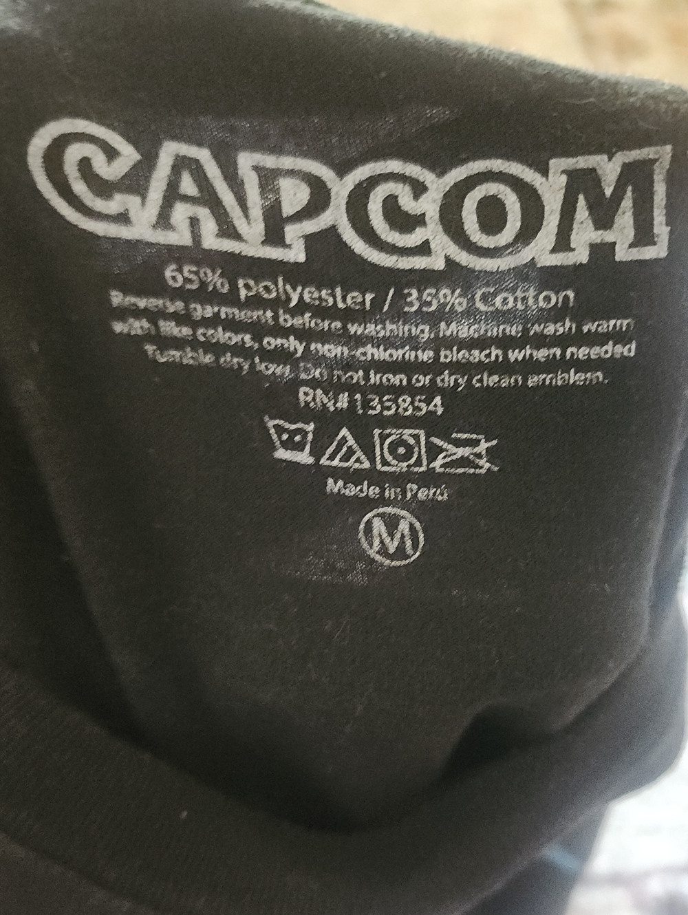 Street Fighter Black Graphic Tee - Casual Men’s Shirt - Picture 5 of 5